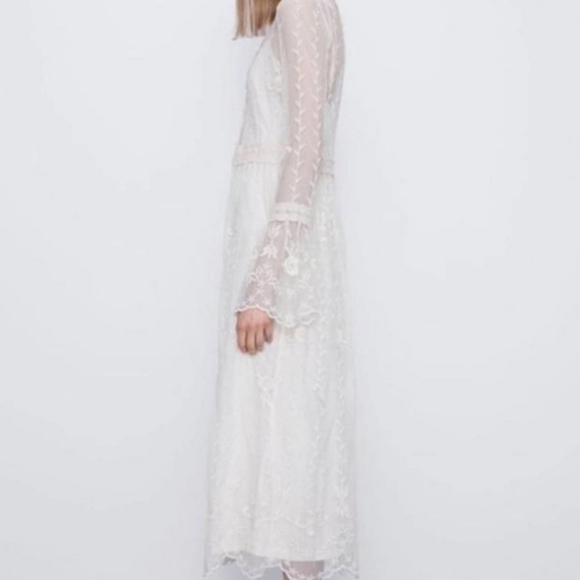 Zara Boho Lace Embroidery Maxi Dress
NWOT SMALL - Picture 2 of 7
